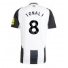 Newcastle United Sandro Tonali #8 Hjemmedrakt 2024-25 Kortermet